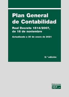 Plan general de contabilidad