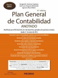 Plan general de contabilidad anotado