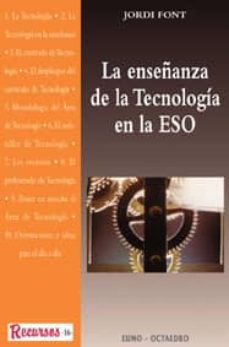 La enseÑanza de la tecnologia en la eso