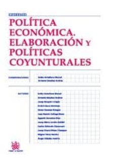 Politica economica. elaboracion y politicas coyunturales