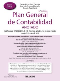 Plan de contabilidad anotado modificado (5ª ed.)