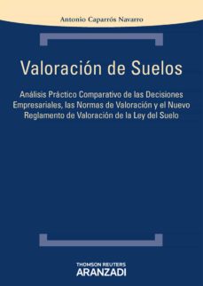 Valoracion de suelos: analisis practico comparativo de las decisi ones empresariales, las normas de valoracion y el nuevo reglamento de valoracion de la ley del suelo