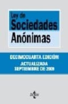 Ley de sociedades anonimas (14ª ed)