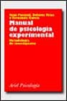 Manual de psicologia experimental: metodologia de investigacion