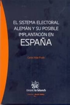 El sistema electoral aleman y su posible implantacion en espaÑa