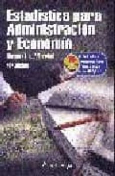 Estadistica para administracion y economia (10ª ed.) (incluye cd- rom)