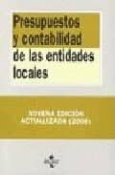 Presupuestos y contabilidad de las entidades locales