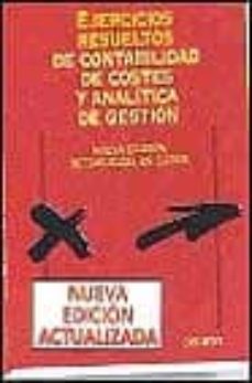 Ejercicios resueltos de contabilidad de costes y analitica de ges tion