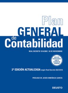 Plan general de contabilidad (nueva ed. 2017): real decreto 602/2016, de 2 diciembre