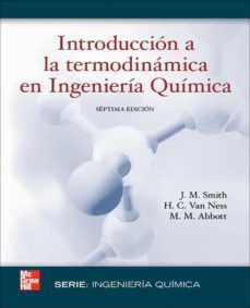 Introduccion a la termodinamica en ingenieria quimica