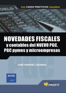 Novedades fiscales y contables del nuevo pgc