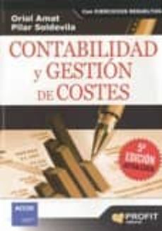 Contabilidad y gestion de costes