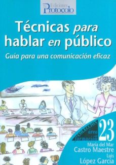 Tecnicas para hablar en publico. guia para una comunicacion efic az