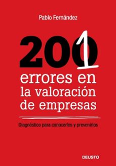 201 errores en la valoracion de empresas