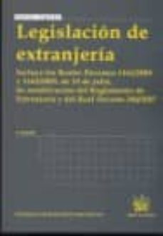 Legislacion de extranjeria (4ª edicion)