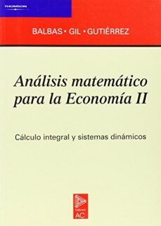 Analisis matematico para la economia ii